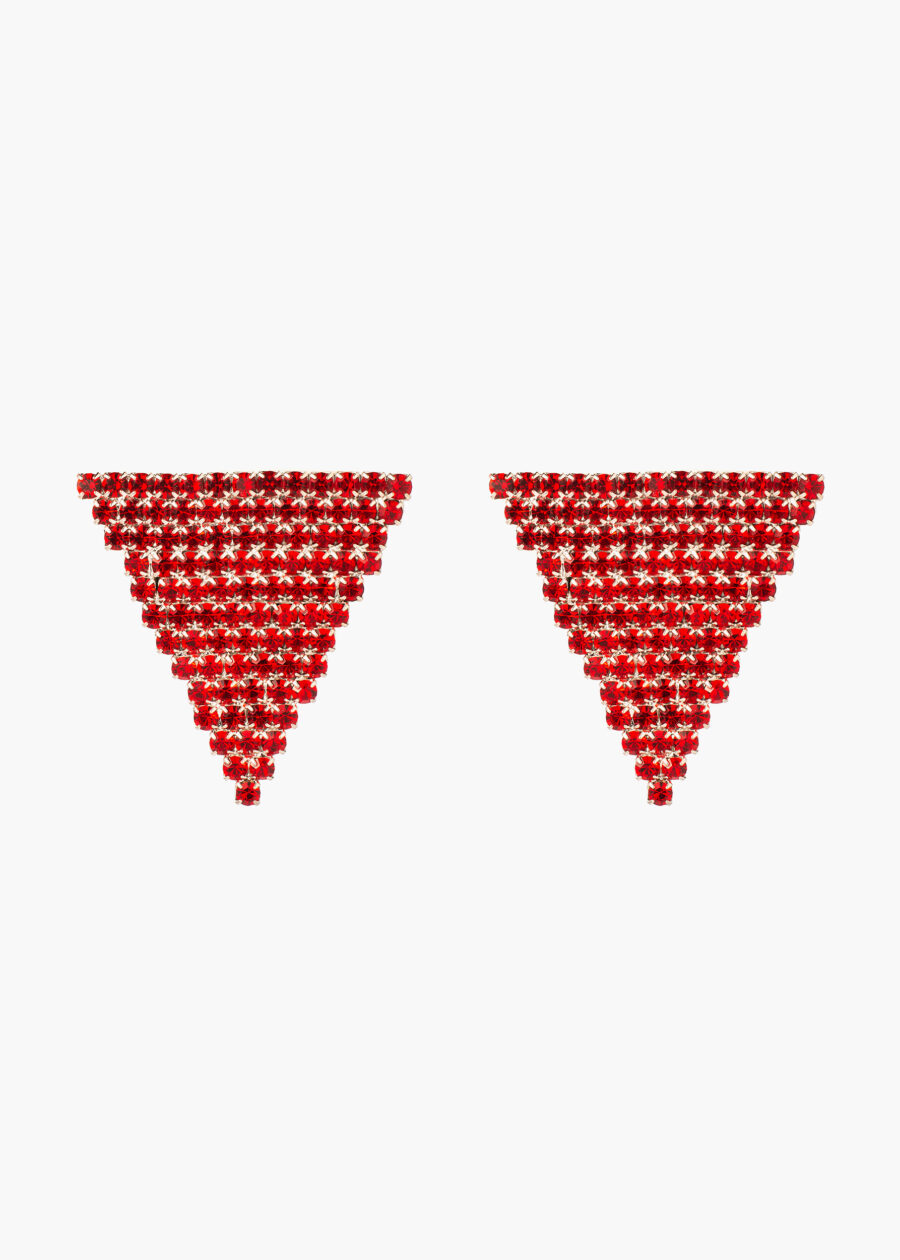 Fiona Earjewels Red